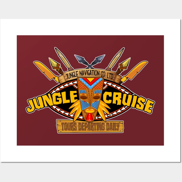 Jungle Cruising Wall Art by EnchantedTikiTees